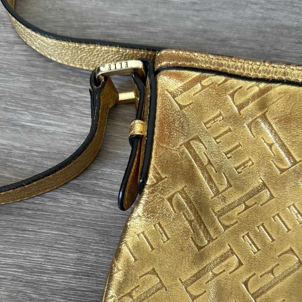 ELLE Gold Crossbody Bag - Picture 4 of 16